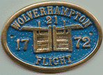 Brass Bridge Plaque - Wolverhampton Flight